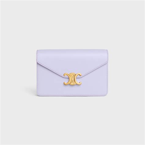 celine purple wallet|Celine wallet online.